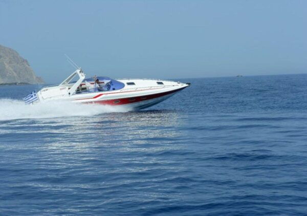 Santorini: Private Speedboat Cruise With Meal & Drinks - The Sum Up