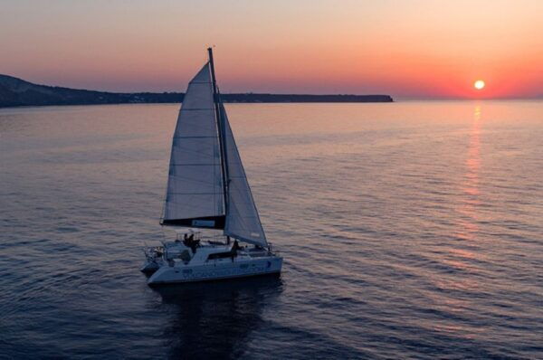 Santorini: Private Sunset Cruise With Dinner and Drinks - Directions