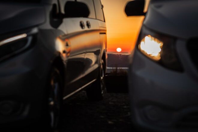 Santorini Private Transfer Services To/From Port - Group Experience