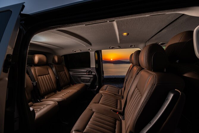Santorini Private Transfers To/From the Airport - The Sum Up