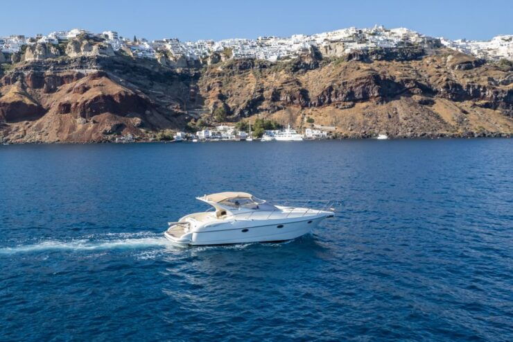 Santorini: Private Yacht Cruise With Open Bar and Meal - Activity Details