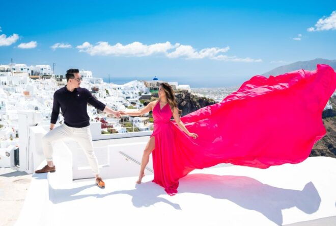 Santorini: Proffessional Flying Dress Photoshoot - Important Information
