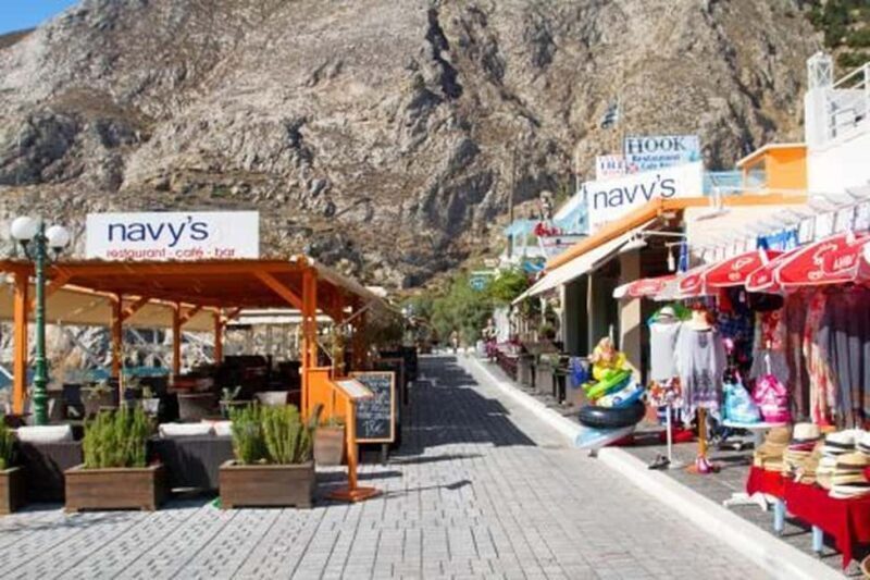 Santorini: Red Beach, Black Sand Beach w/ Lunch and Sunbeds - Good To Know