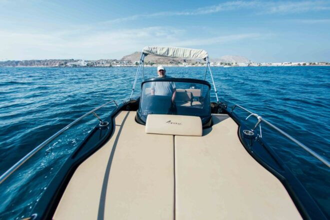 Santorini Rent a Boat License Free - Inclusions and Restrictions