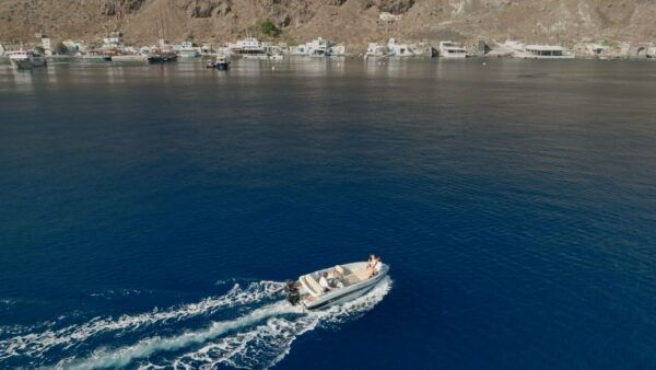 Santorini: Rent a Boat - License Free - The Sum Up