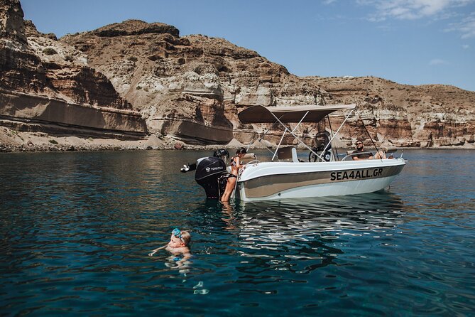 Santorini Rent a Boat Without License - Pricing and Availability