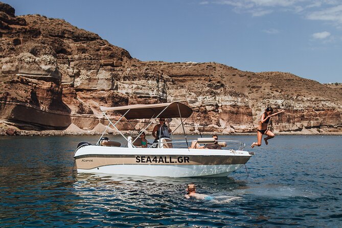 Santorini Rent a Boat Without License - Weather and Refunds