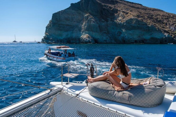 Santorini: Semi-Private Sailing Cruise up to 15pax - Experience Highlights