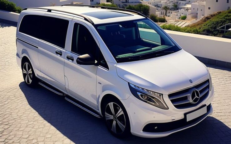 Santorini: Semi-Private Transfer From Port to Airport - Full Description