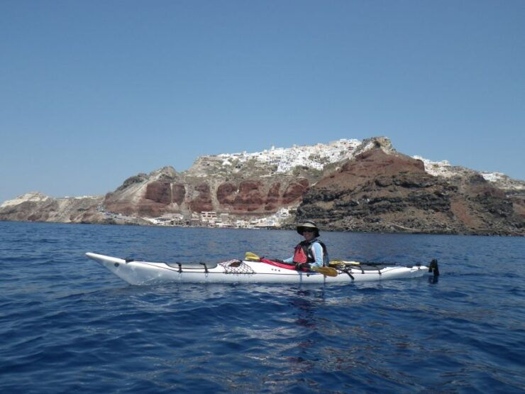Santorini: South Sea Kayaking Tour With Sea Caves and Picnic - Pickup and Transportation