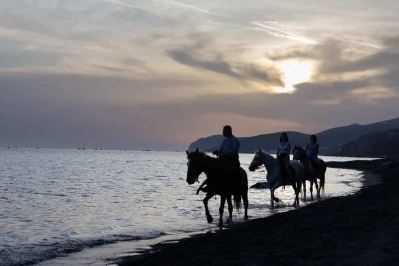 Santorini: Sunset Horse Riding Tour with Professional Photos - The Sum Up