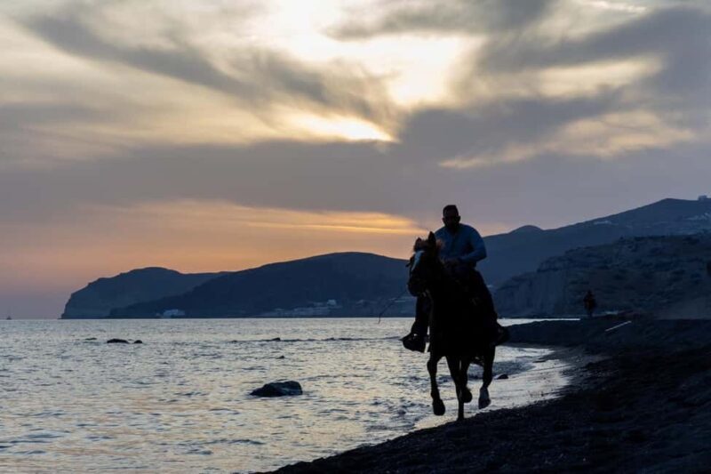 Santorini: Sunset Horse Riding Tour with Professional Photos - FAQ