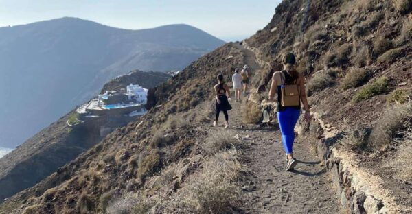 Santorini: Sunset Walking Tour in Caldera Path With Tasting - Stops