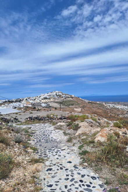Santorini: Three Villages and Three Castles Hiking Tour - Villages Explored