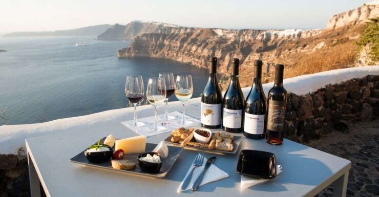 Santorini: Three Wineries and One Brewery Tour With Tastings - Highlights of the Tour