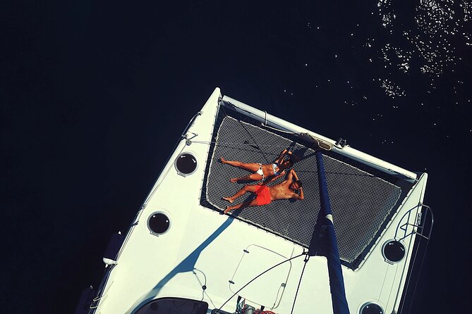 Santorini VIP Private Cruises on Catamaran - Enjoy Private Moments in Unique Scenery