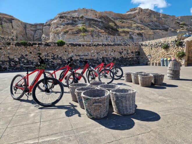 Santorini: Wine Country E-Bike Tour - Exclusions