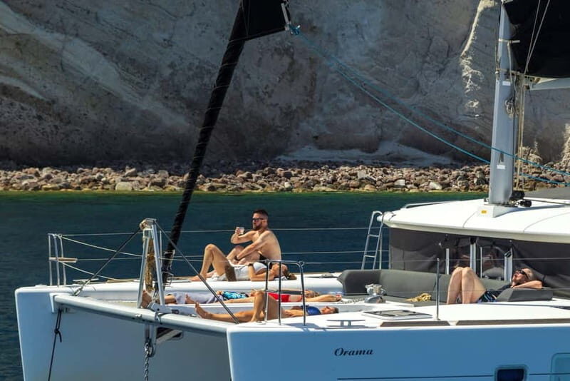 Santorini:All-inclusive Catamaran Cruise with Thirassia Stop - Good To Know