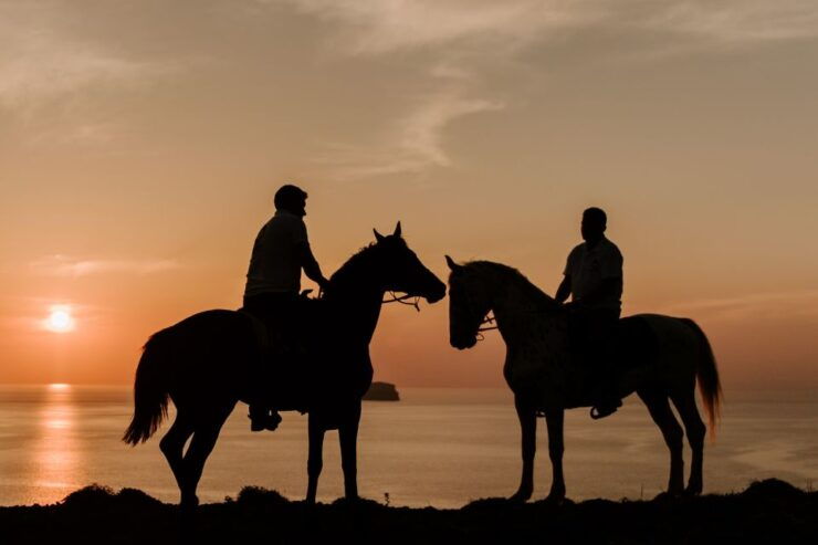 Santorini:Horse Riding Experience at Sunset on the Caldera - Good To Know