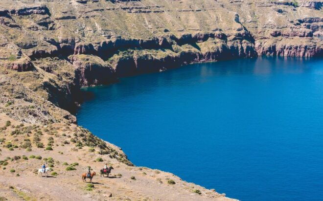Santorini:Horse Riding Experience at Sunset on the Caldera - Sunset Experience