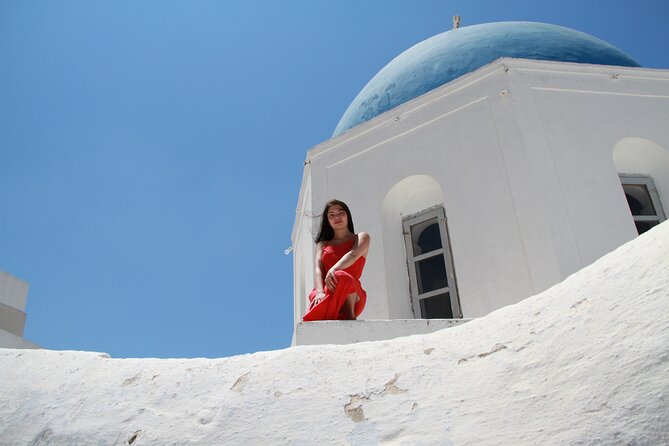Santorinis Hidden Gems With Wine Tasting: 6-Hour Private Tour - Starting Point and Cable Car Ride