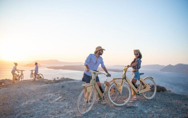 Santorinis Private 2-hour Wooden E-bike Tour - Cultural Insights