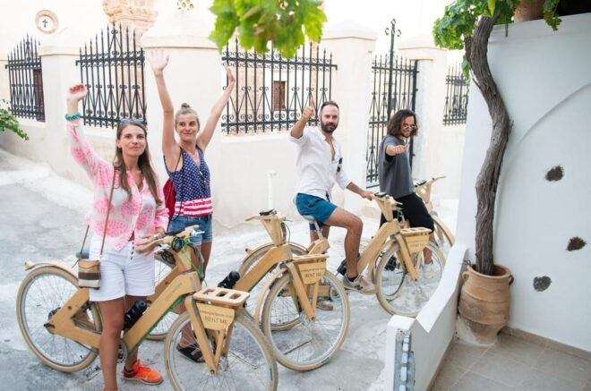 Santorinis Private 2-hour Wooden E-bike Tour - Experience Journey