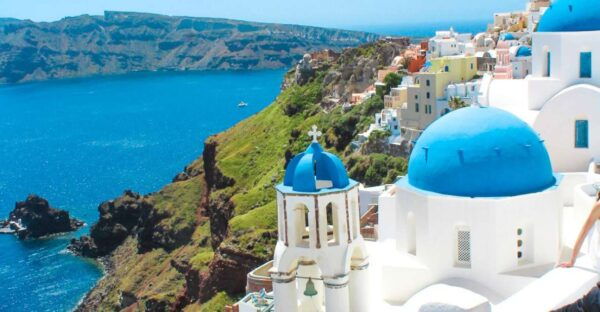 Santorini's Story: Insta and TikTok Experiences - The Sum Up