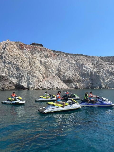 Santorini:Volcanic Beaches Cruise With Jet Ski - Full Description