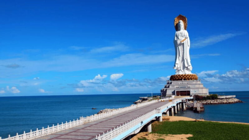 Sanya: Nanshan Cultural Tourism Zone Ticket and Tour Car - The Iconic 108-Meter Guanyin Statue