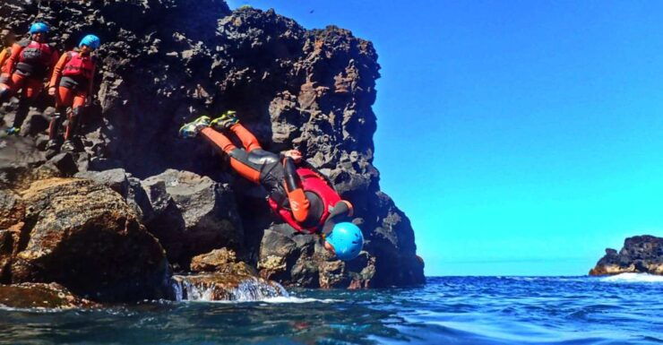 São Miguel: Coasteering Experience in Caloura - Experience Highlights