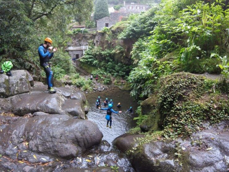 Sao Miguel: Ribeira Dos Caldeiroes Canyoning Experience - Activity Details