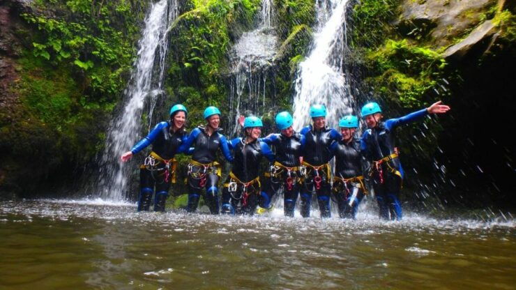 Sao Miguel: Ribeira Dos Caldeiroes Canyoning Experience - Experience Highlights