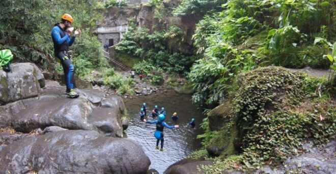 Sao Miguel: Ribeira Dos Caldeiroes Canyoning Experience - Review Summary