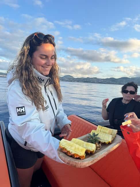 São Miguel: Sunset Boat Tour with Swim and Pineapple Snack - A Detailed Look at the São Miguel Sunset Boat Tour with Swim and Pineapple Snack