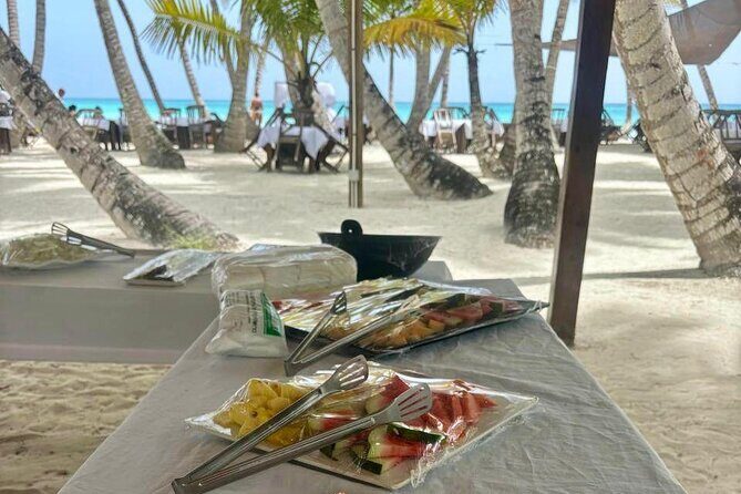 Saona Island Full Day Tour with Buffet Lunch, Paella, & Open Bar - Hotel Pickup and Transfer to Bayahibe