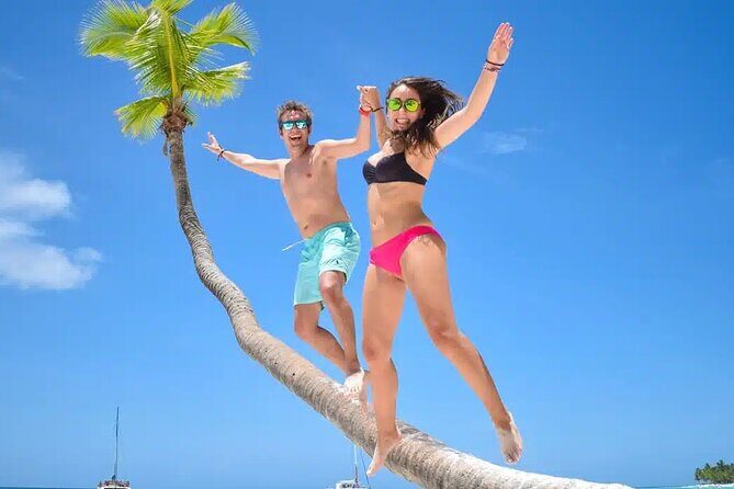 Saona Island Tour From Santo Domingo with Lunch, Open Bar, Pickup - The Journey Begins: Pickup and Drive to Bayahibe