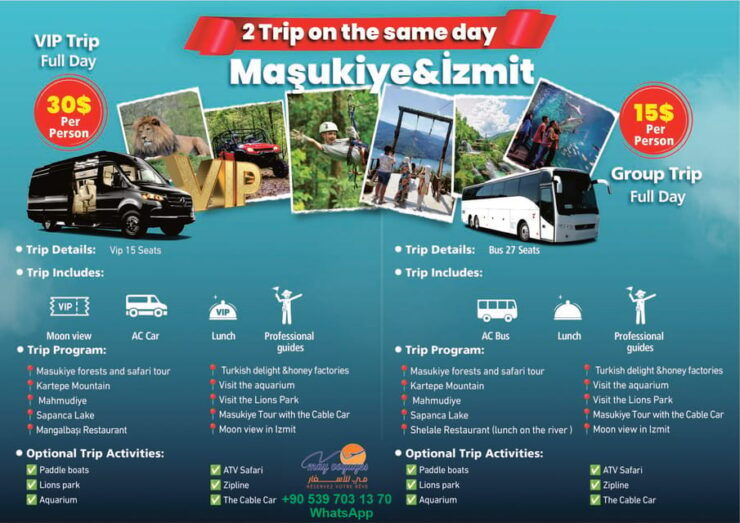 SAPANCA VIP TOUR - Itinerary Highlights