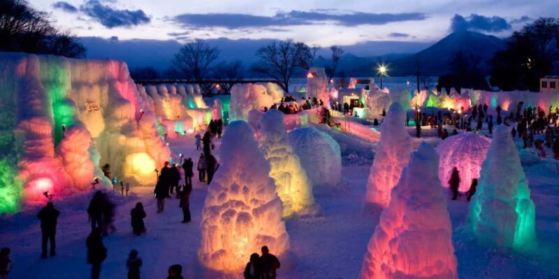Sapporo: Lake Shikotsu Ice Festival & Hot Spring Day Trip - Good To Know