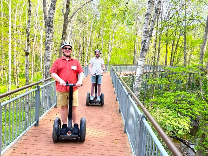 Sapporo Takino Suzuran Segway Tour - From the East Entrance into forest and meadow