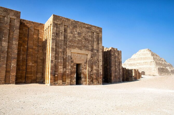 Saqqara Step Pyramid Entry Ticket - Time Selection