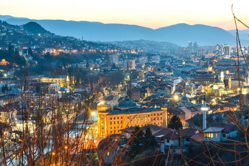 Sarajevo: Nighttime City Highlights Walking Tour - Discovering Sarajevo by Night: What to Expect