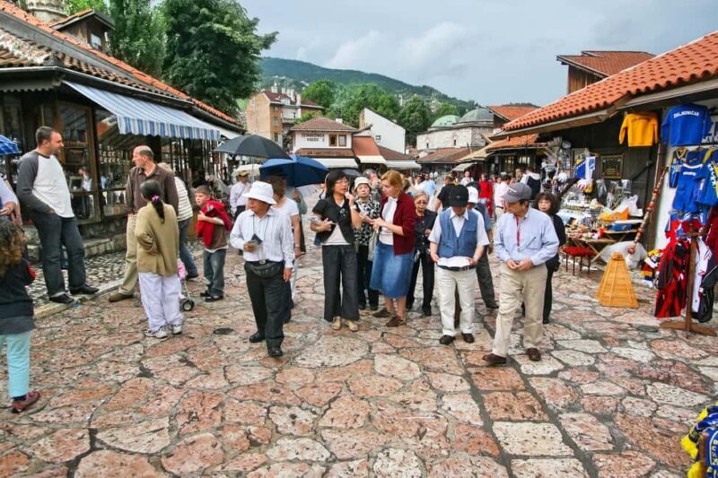 Sarajevo: Old Town, Latin Bridge & Historic Treasures - The Vibrant Old Town and Market Streets