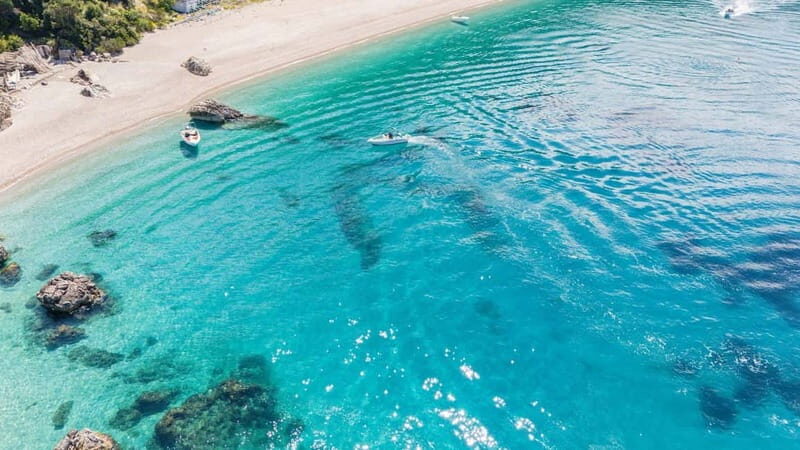 Saranda: Boat tour to 7 destinations including free umbrella - An Authentic Day on the Albanian Riviera