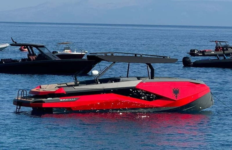 Sarandë: Boat tour to Krorza included umbrella&sunbeds - An Overview of the Experience