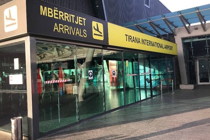 Sarande Private Arrival/Departure Tirana Airport Transfer - Pricing Information