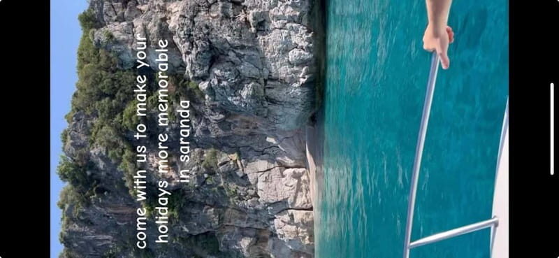 Sarandë: Private boat tour to Kroreza Bay & free sunbeds - What to Expect from the Tour