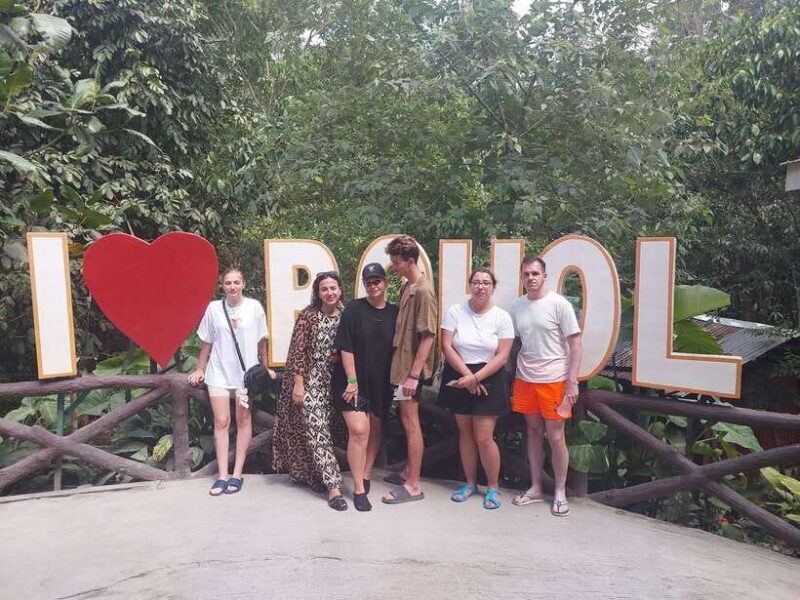 Sardines, chocolate hills, tarsiers, ATV,floating restaurant - An In-Depth Look at the Bohol Day Tour Experience