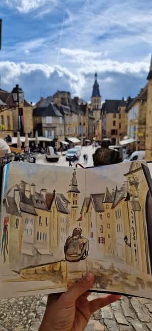 Sarlat: Travel Sketchbook - The Market Experience