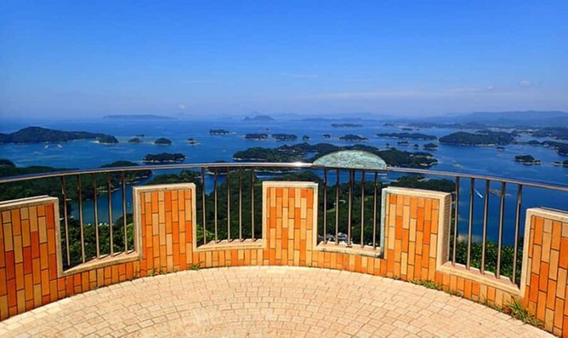 Sasebo: Kujukushima Cruise, Temple, and Sushi Workshop - Visiting Fukuishi Kannon Temple and Rakan Cave